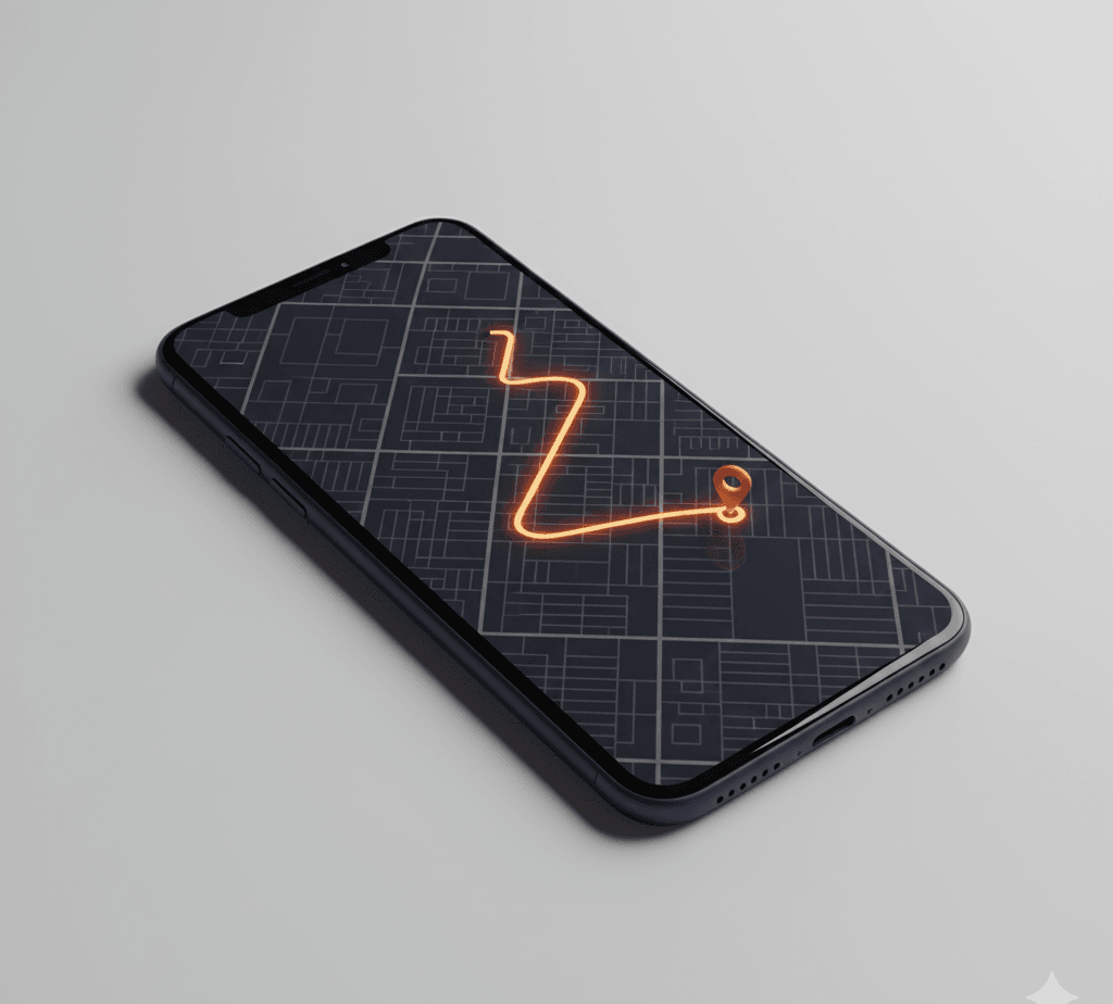 Route Recording: Autokilometry app feature