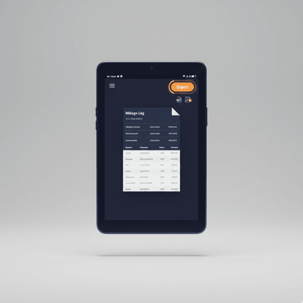 Reports & Export: Autokilometry app feature